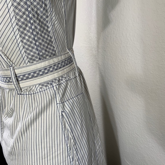 3J Workshop by Johnny Was Pinstripe Tuxedo Dutch Dress S NWT - Picture 7 of 9